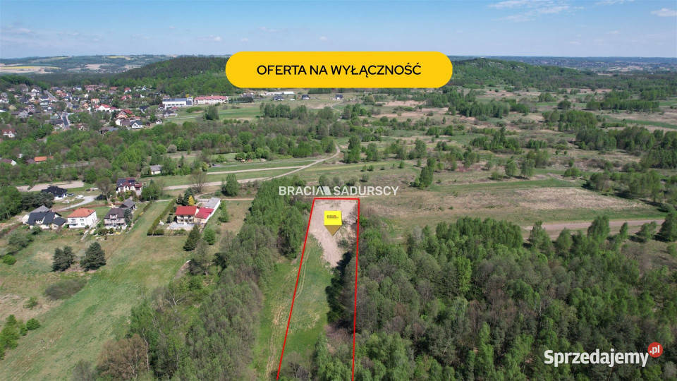 sprzedaży działki 5290m2 Przeginia Narodowa szambo
