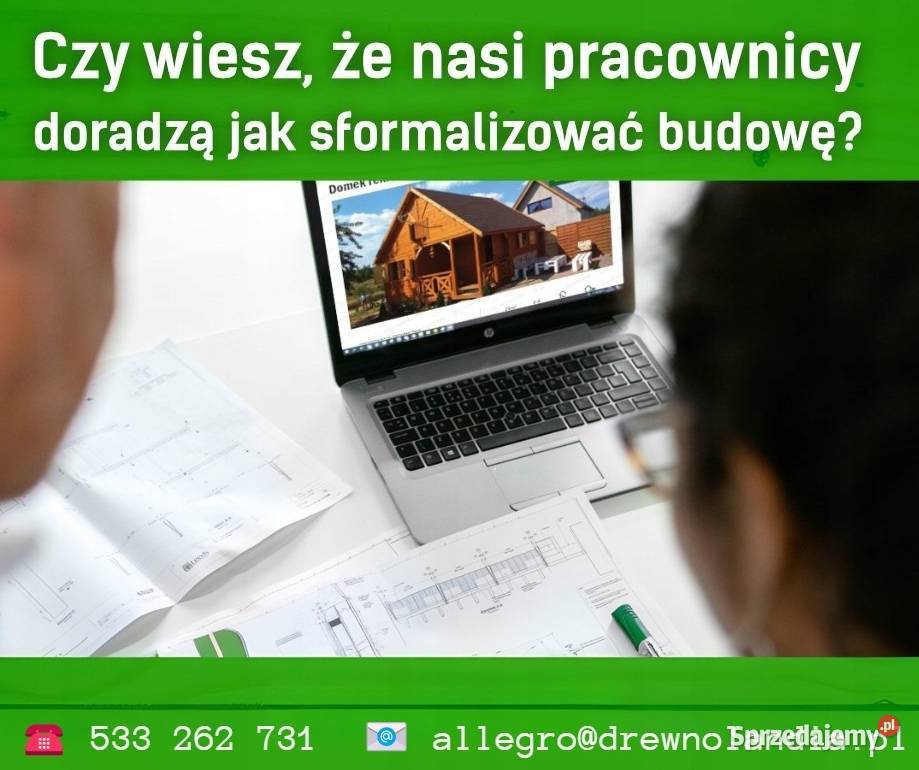 Domek ogrodowy Drewnolandia 500 x 400 Skała sprzedam
