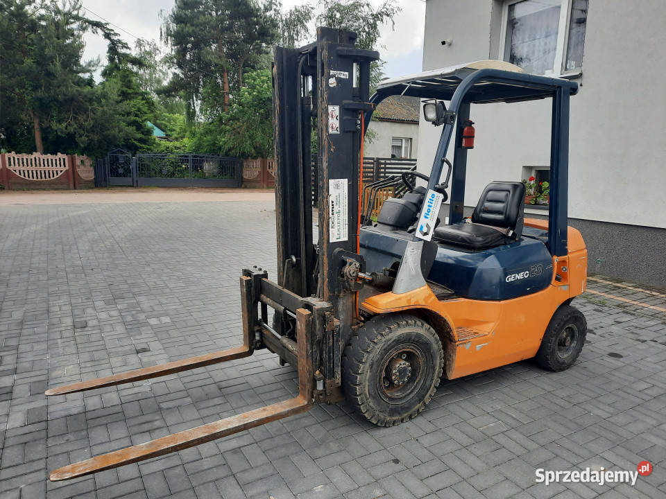 Wózek widłowy TOYOTA Geneo 20 627FDF25 Mały Rudnik