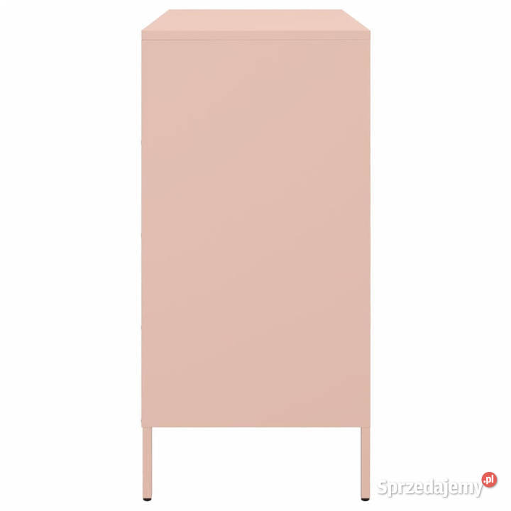 Szafka różowa 68x39x79 stal WM842953 mazowieckie Warszawa sprzedam