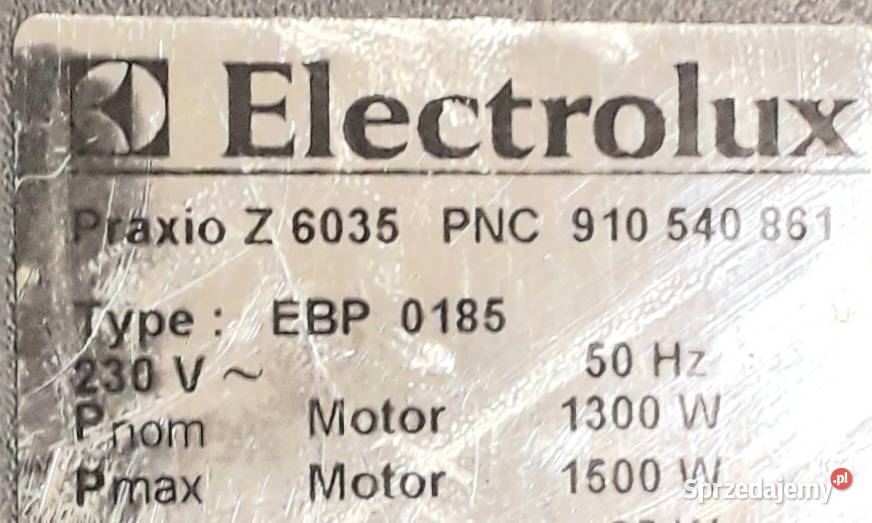Silnik odkurzacza Electrolux Praxio Z6035 Dobrzewino