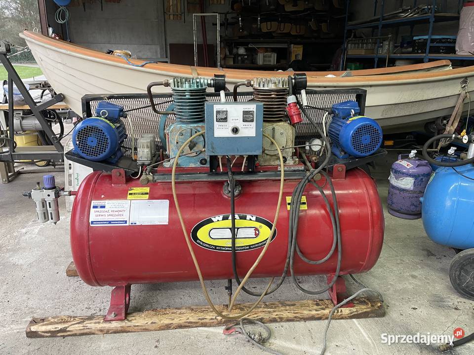 kompresor sprężarka agregat sprężarkowy WANT Moszczenica sprzedam