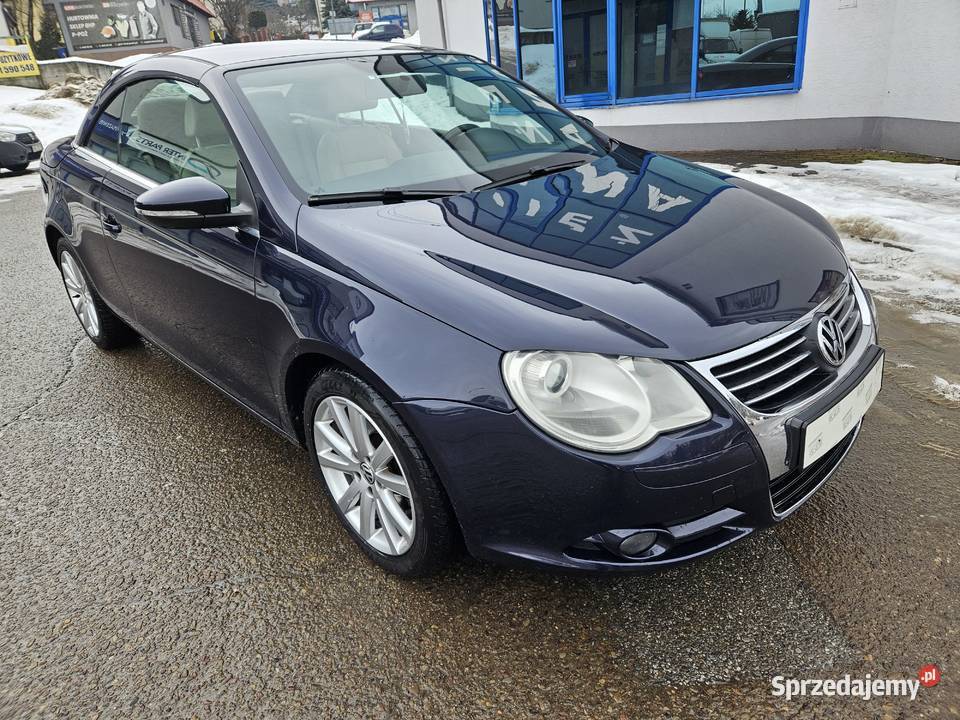 Volkswagen EOS 20TDI CR Automat DSG Cabrio aluminiowe felgi podkarpackie Sanok