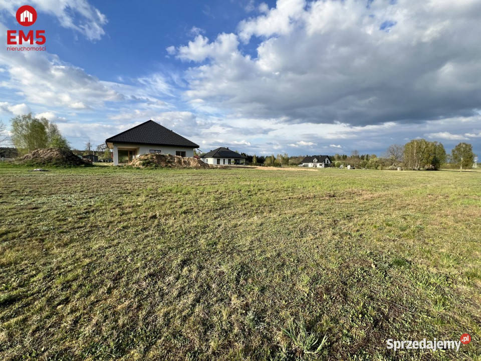 Działka 1000m2 Olmonty Łąkowa 26m podlaskie