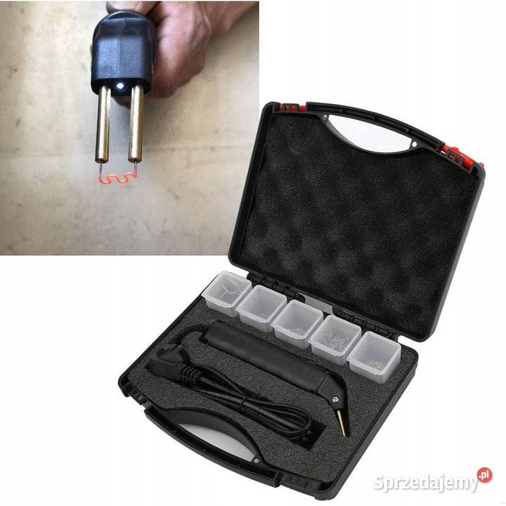 Zszywacz do Plastiku 100W 205 Zszywek Walizka