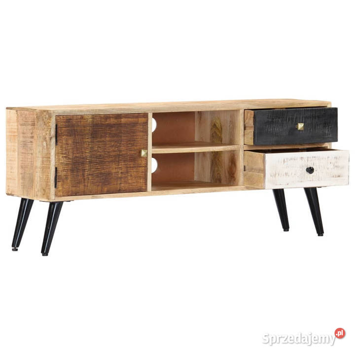 Szafka pod TV 115 x 30 x 47 lite drewno mango Warszawa