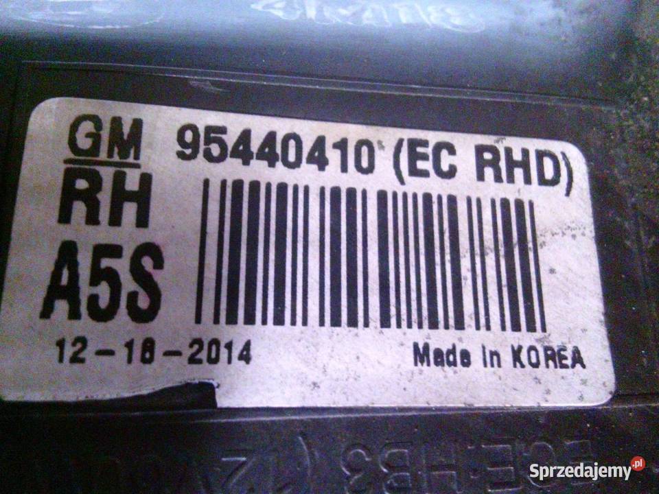 MOKKA A 15r lampa prawa przód 95440410 ANGLIK Oświetlenie