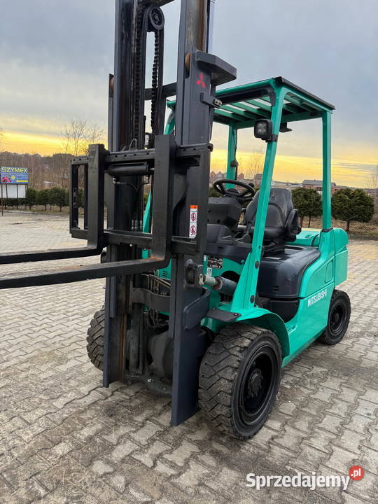 wózek widłowy MITSUBISHI FD30NT diesel 3000 diesel łódzkie