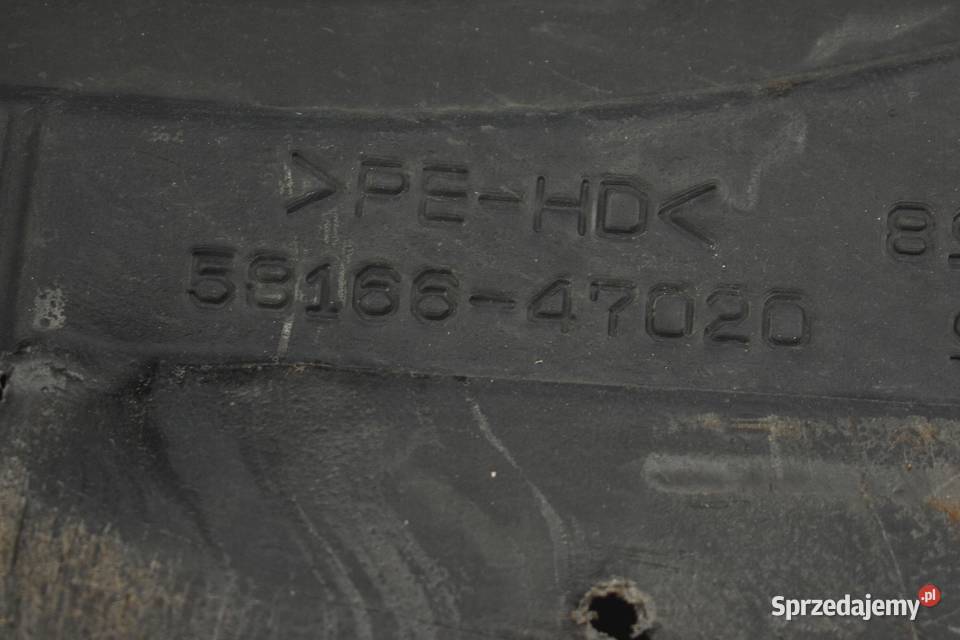 OSŁONA PODWOZIA LEWY TYŁ PRIUS 3 III 5816647020 sprzedam