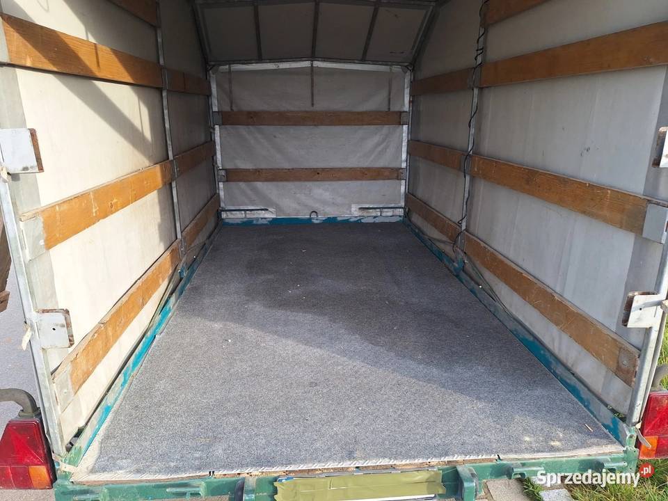 Przyczepa samochodowa platformowa plandeka Zielona Góra