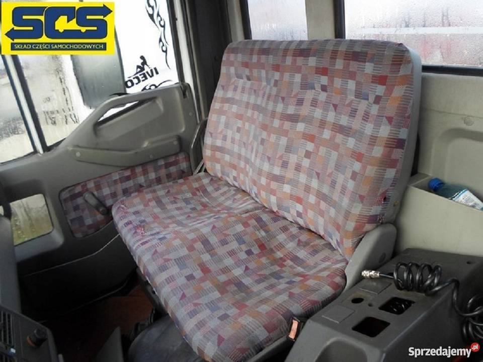 IVECO EUROCARGO FOTEL PODWÓJNY PASAŻERA ŁAWKA Bieleń