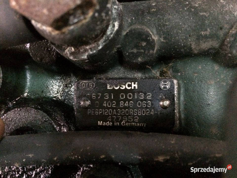 Pompa Wtryskowa Bosch 0402846063 Volvo FL7 Silniki i osprzęt Maszewo
