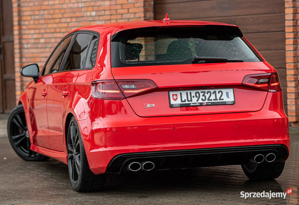 Audi S3 Sportback Super Stan Serwisowana Nowy serwisowany w ASO Zwoleń sprzedam