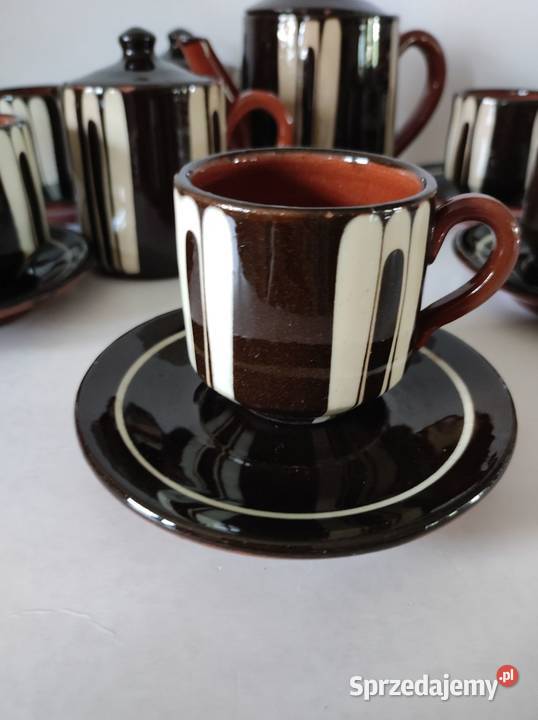 zestaw kawowy porcelit Novi Mirostowice vintage sprzedam