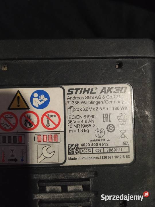 Akumulatory Stihl AK 30 2 sztuki