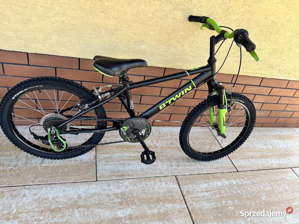 Rower koła 20 dziecka 510 lat BTWIN przerzutki