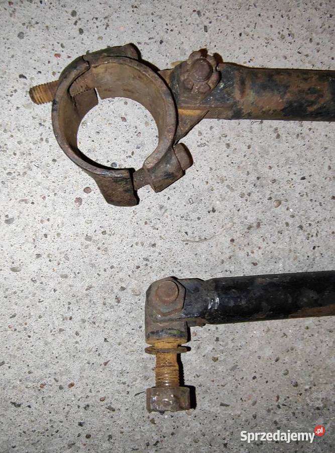 Cięgno uchwyt mocowanie ramy bocznego wózka M72 Leszno