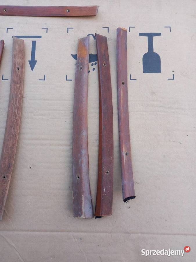 Mercedes W 108 listwy drzwi drewniane Listwy i nakładki Bukownica