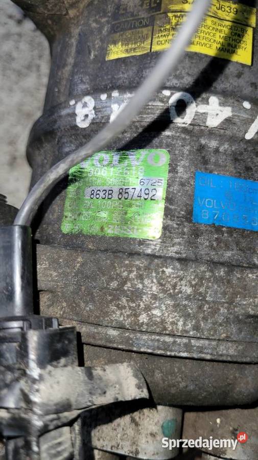 Kompresor klimatyzacji Volvo V40 863B 857492 mazowieckie Łagów