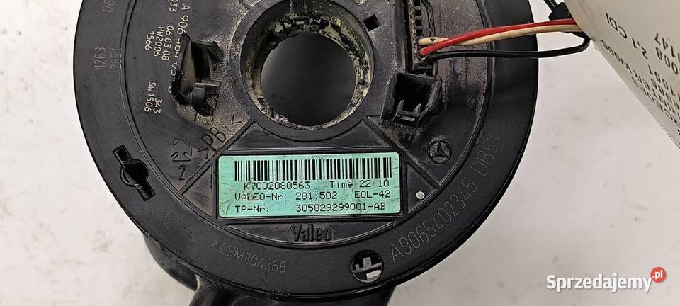 PRZEŁĄCZNIK ZESPOLONY MERCEDES SPRINTER W906 Pozostałe Lipno sprzedam