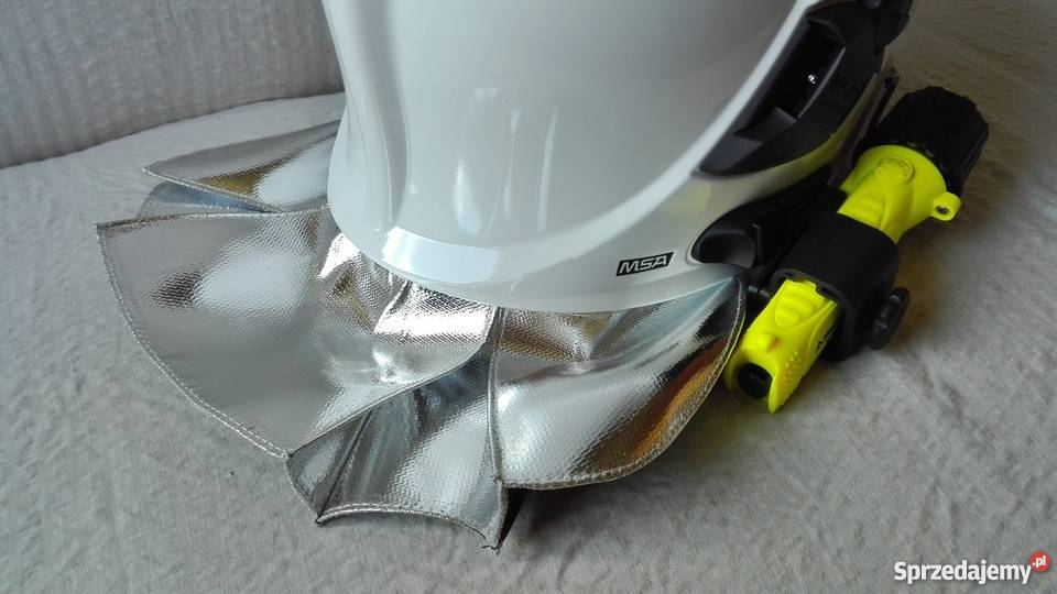 Hełm GALLET F1SF EN443 Biały NOWY