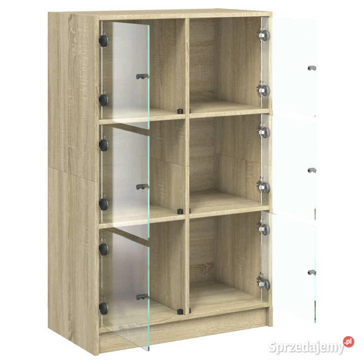 Szafka z drzwiczkami dąb sonoma 68x37x109 mazowieckie Warszawa