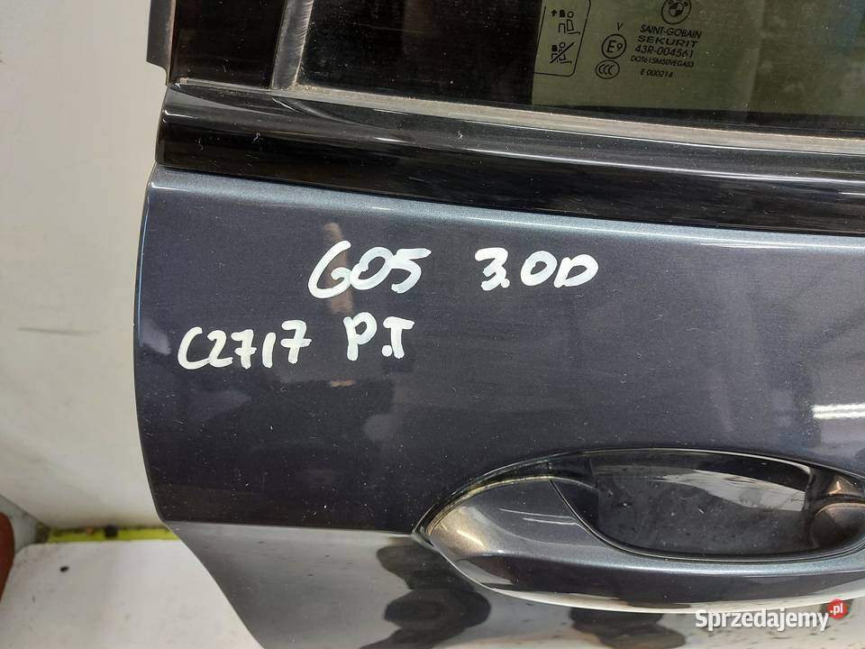 BMW G05 X5 30d 2019r DRZWI PRAWY TYŁ TYLNE