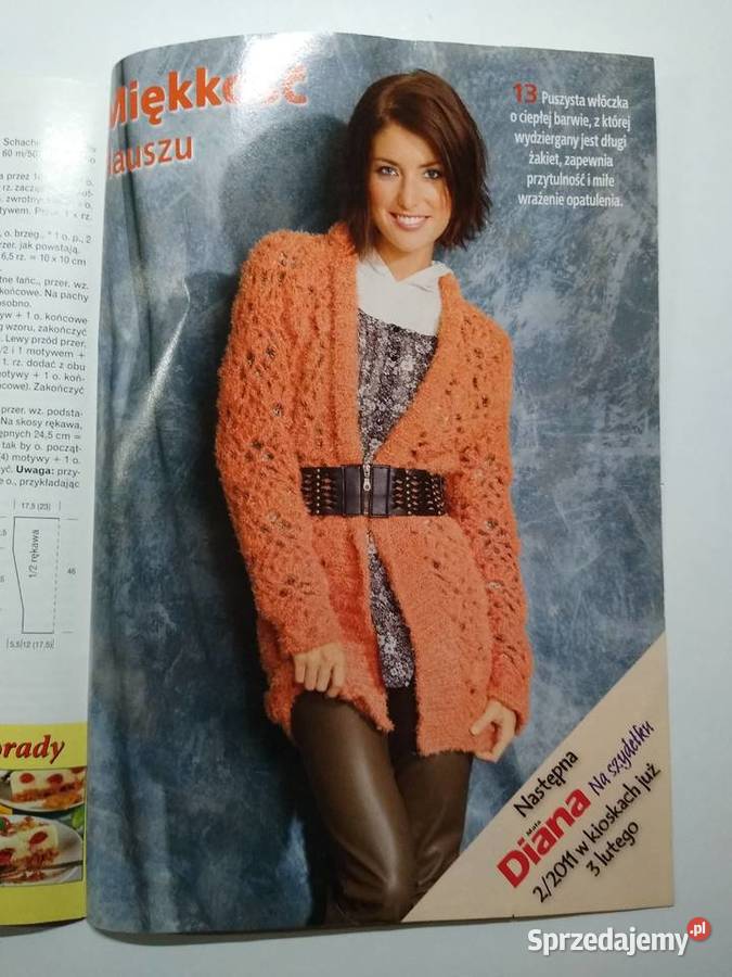 Mała Diana 12011 na szydełku Gdańsk sprzedam