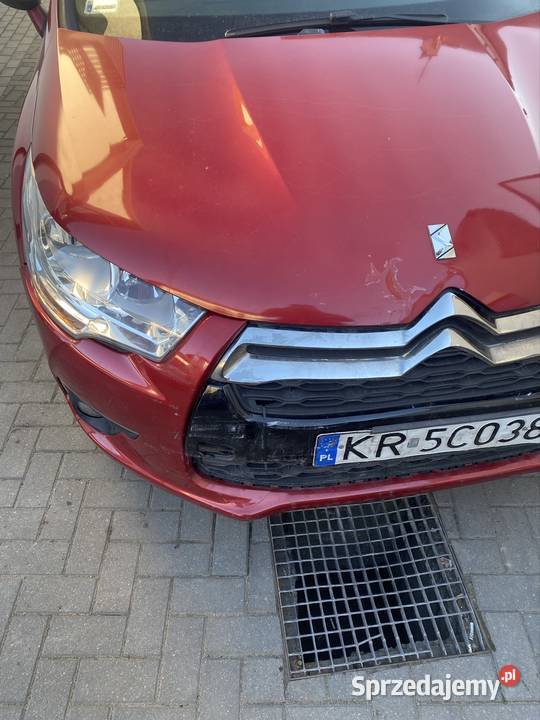 OKAZJA Citroen DS4 16 benzyna GAZ 2014r małopolskie sprzedam
