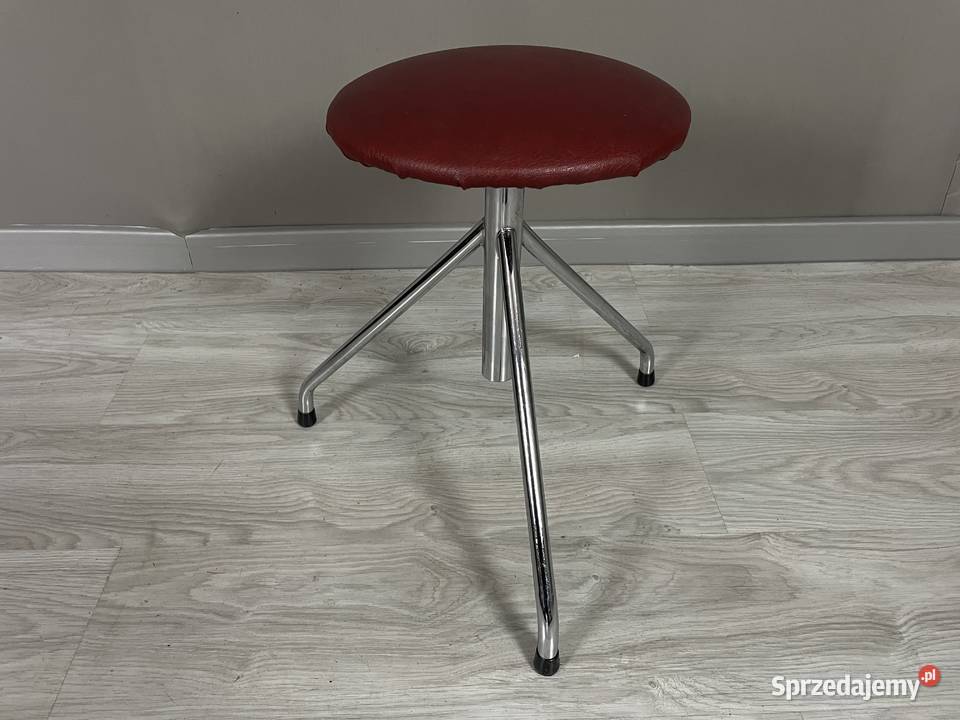 Obrotowy taboret Design lata 6070 te Antyki, Sztuka, Kolekcje Łódź