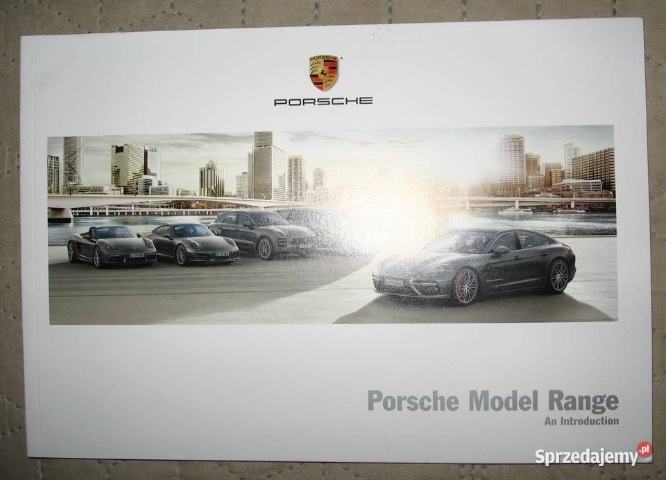 Porsche Model Range prospekt katalog pomorskie Kępice