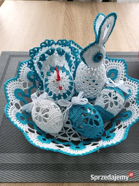 Ozdoby Wielkanocne na szydełku