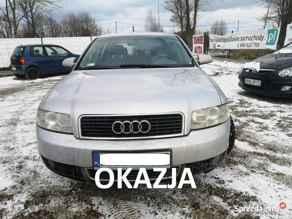 Audi A4 2.0 benzyna LPG , niedrogo Tanie Auta Fasty Białystok B6 (2000-200…