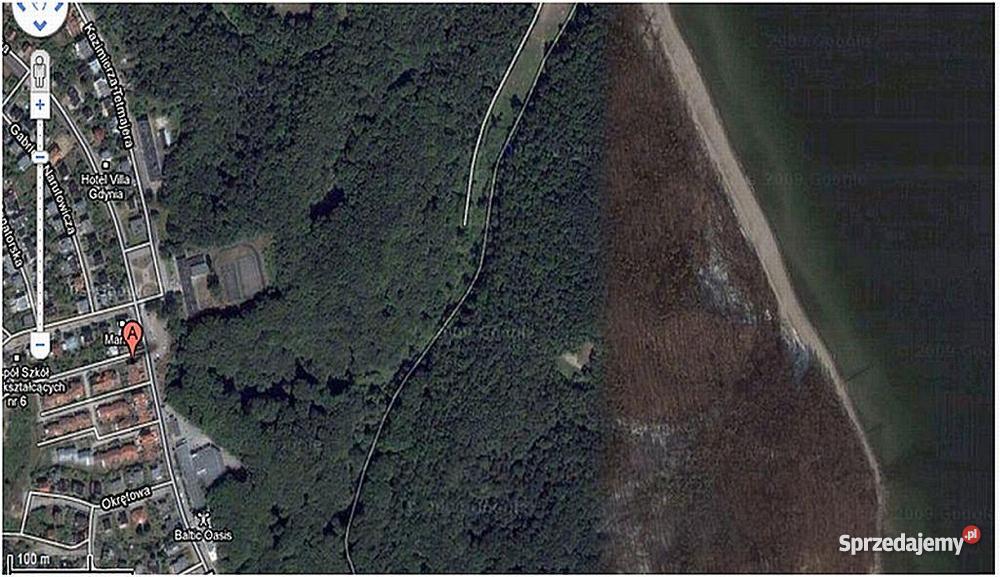 Gdynia Dom Morzem lasu cicha i spokojna dzielnic asfalt Gdynia