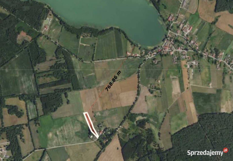 Mazury Harsz Działka budowlana 6825 m z WZ