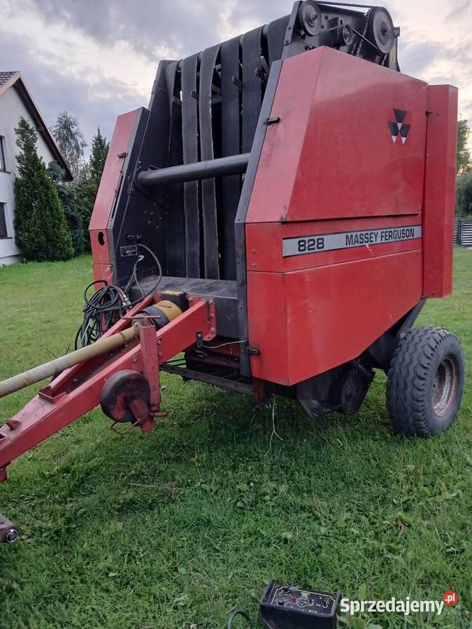 Prasa massey ferguson 828 Rolujące (belujące) Chełmno