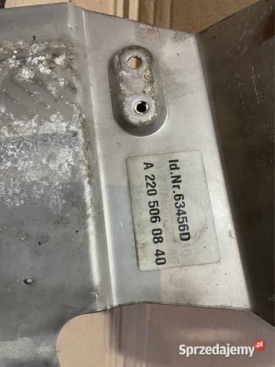 Uchwyt webasto wydech A2205060840 mercedes s Szczecin