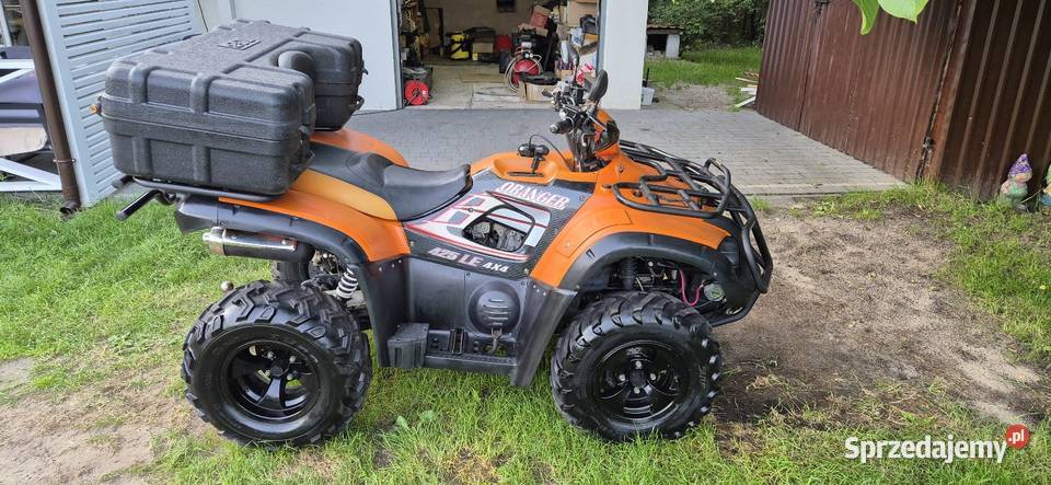 Quad Tgb 425 2008r uszkodzony Rok produkcji 2008 Ostrowce