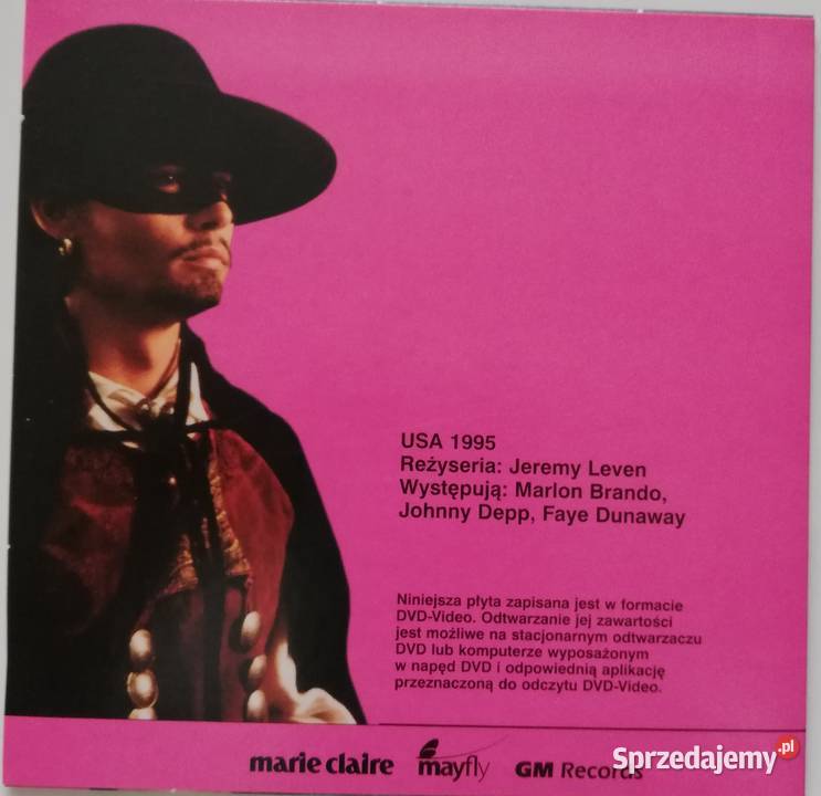 Don Juan de Marco DVD Johnny Depp Marlon Brando łódzkie