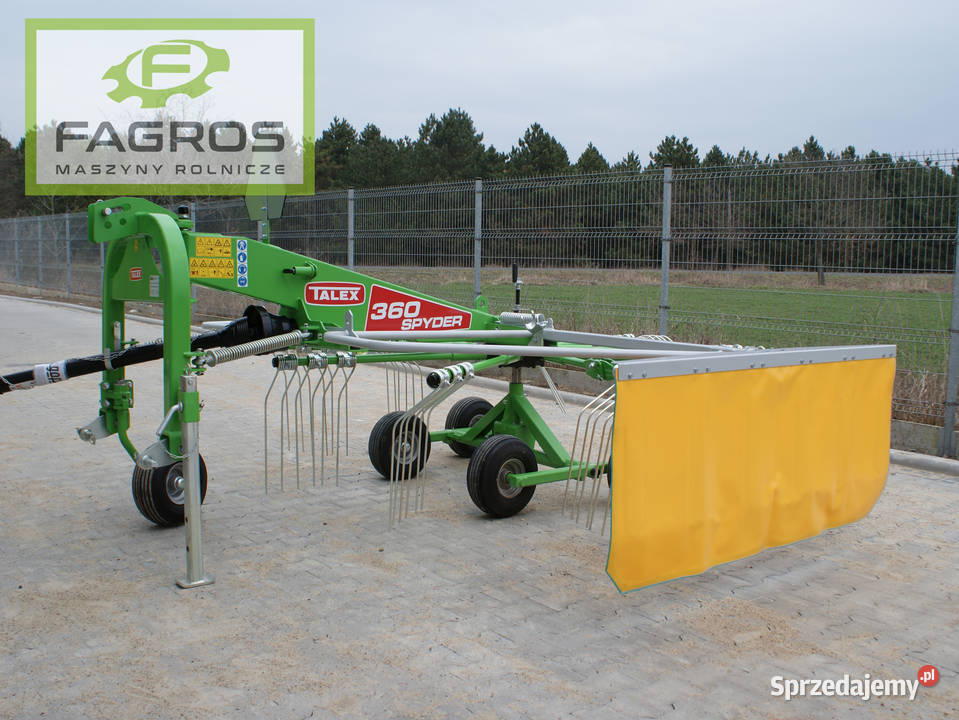 Nowa Zgrabiarka wirnikowa karuzelowa tandem RATY podkarpackie Kolbuszowa