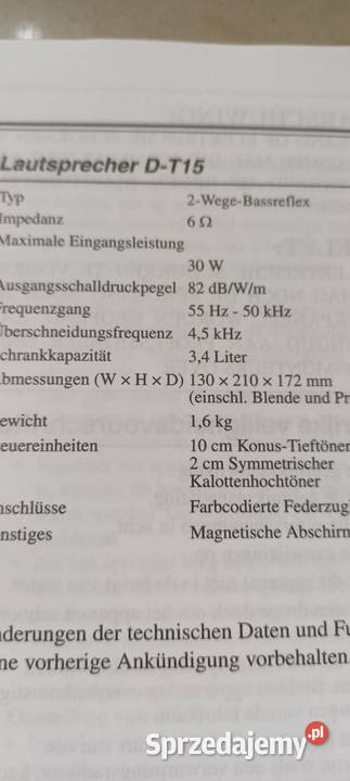 Mini wieża Onkyo Cs255 pilot i instrukcja Sędziszów sprzedam