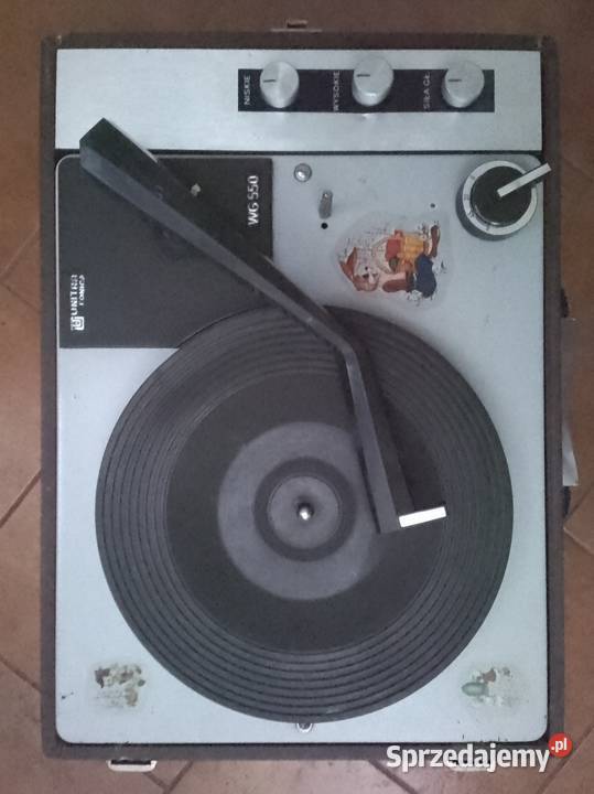 Gramofon UNITRA FONICA WG 550 Pozostałe