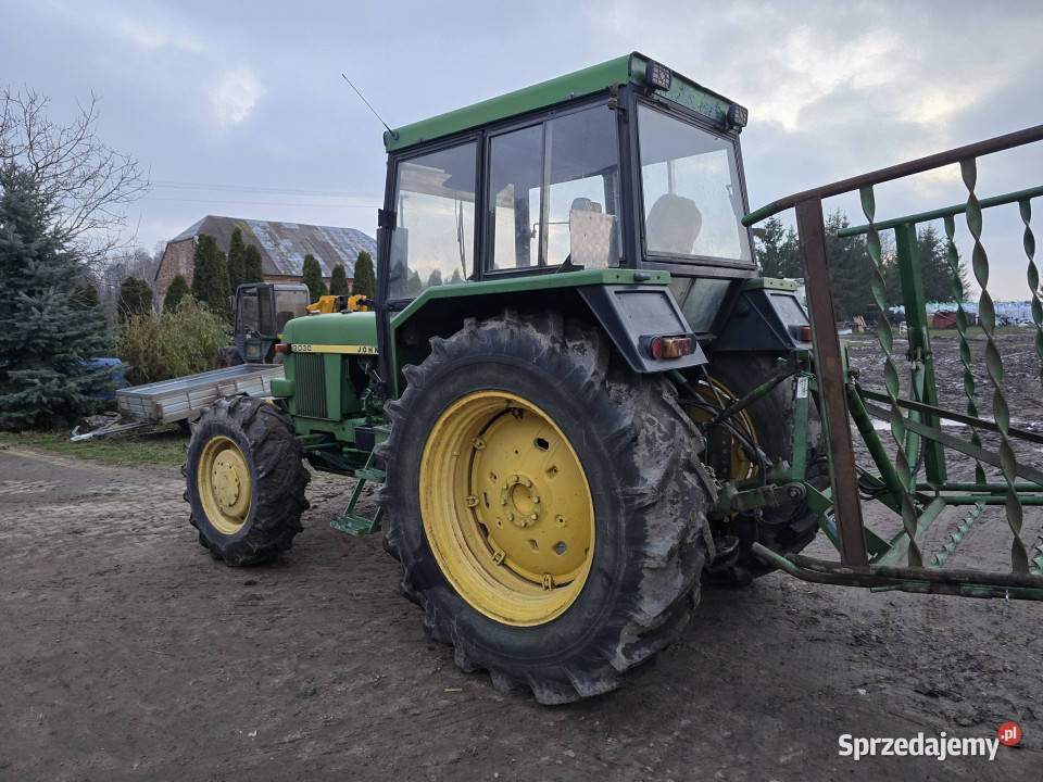 Ciągnik JOHN DEERE 3030 4x4 6cyl 89 Skrzynia biegów Manualna podlaskie Krajewo-Budziły sprzedam