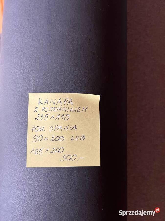 Kanapatapczan rozkładany z pojemnikiem Wieliszew