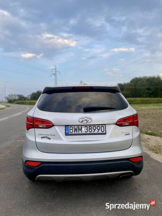 Hyundai Santa Fe III ix45 AWD 24 GDi wolnossący Zarejestrowany w Polsce Santa Fe podlaskie Wysokie Mazowieckie
