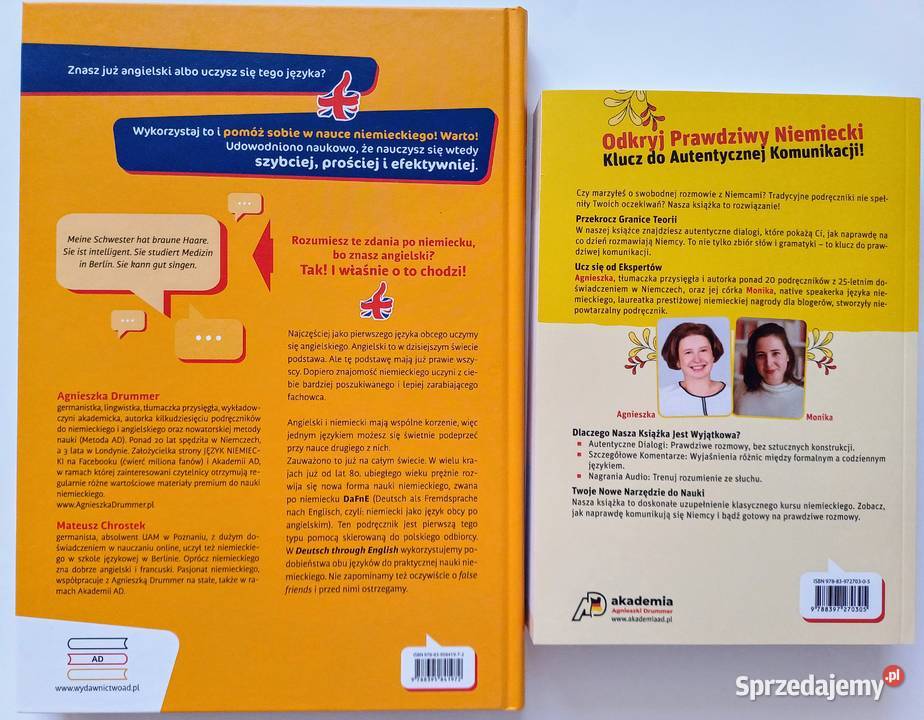 NIEMIECKI AUTENTYCZNY ANGLOJĘZYCZNYCH Z HUMOREM Warszawa sprzedam