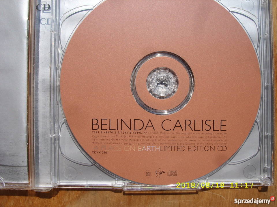 CD rock BELINDA CARLISEA PLACE ON EARTH 2 CD dolnośląskie sprzedam
