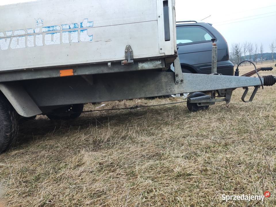 Przyczepa platforma burtowa dwuosiowa 2000 dmc Sędziszów Małopolski