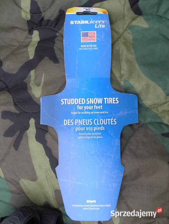 Raki antypoślizgowe na buty STABIL XL Us Army Militaria dolnośląskie Wrocław