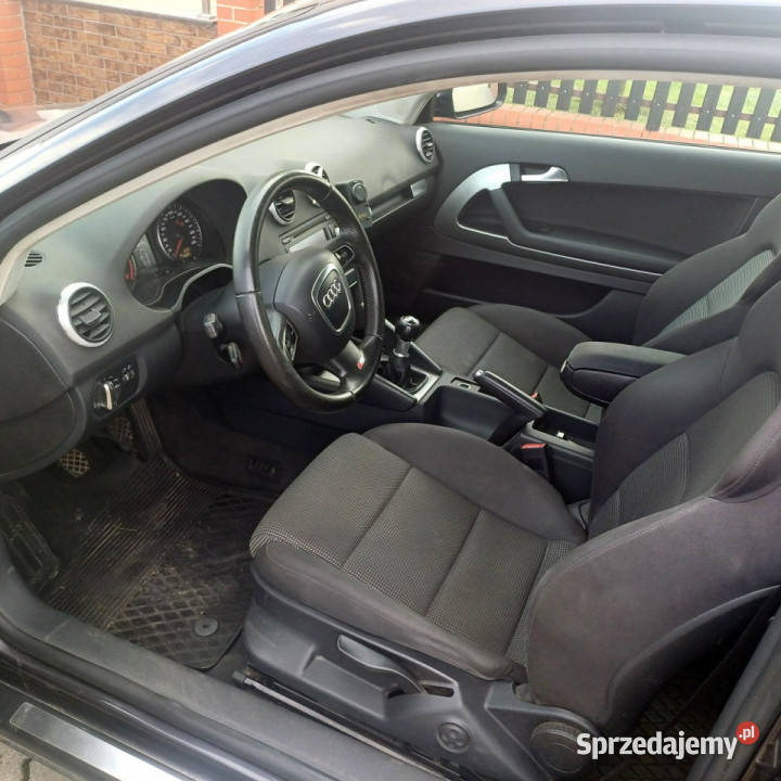 Audi A3 20 TDi 140 SLine Navi Klimatronic wspomaganie kierownicy Samochody osobowe Suchorzew